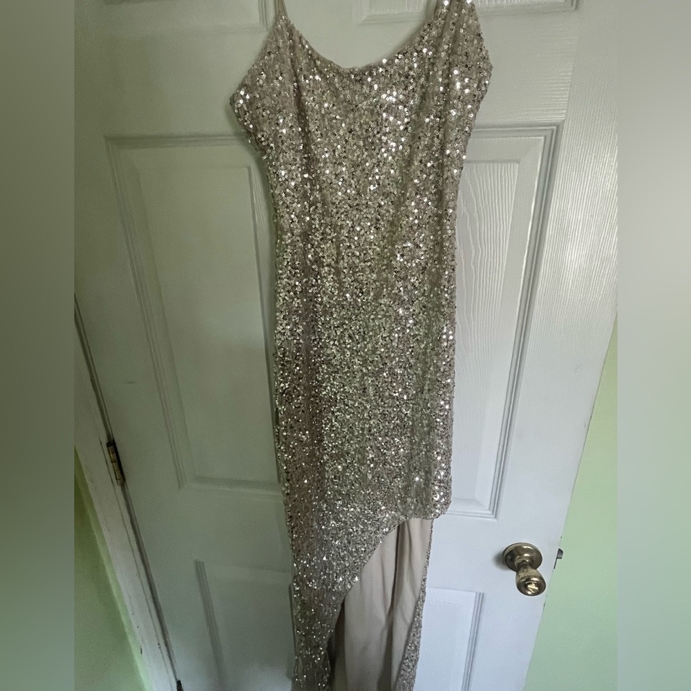 Elegant Sequin Homecoming Dress